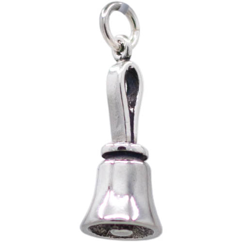 James Avery Retired Silver Hand newest Bell Charm