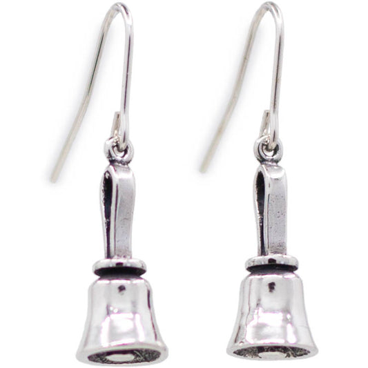 Handbell Earrings - sterling silver (FMI)