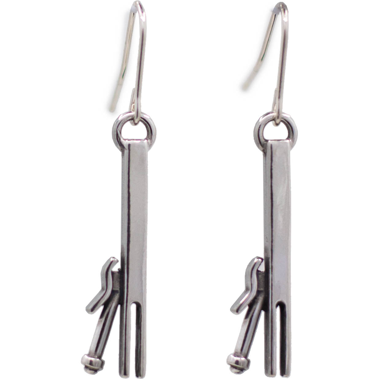 Handchime Earrings - sterling silver (FMI)