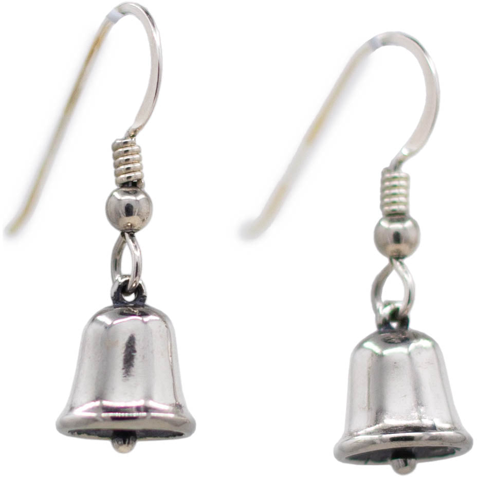 Sterling Silver Bell Earrings – Handbell Services, Inc.
