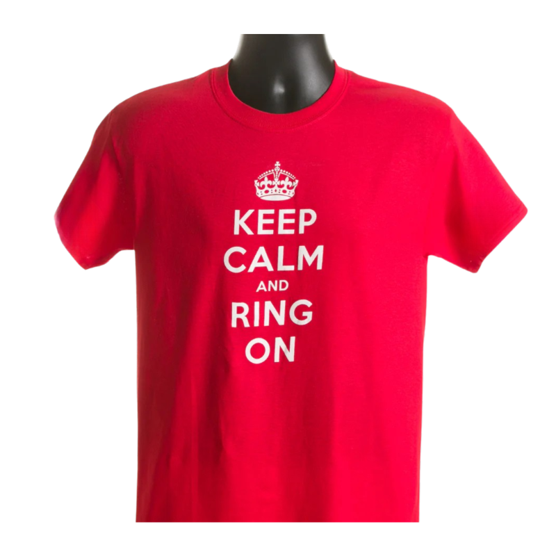 Handbell T-shirt - Keep Calm & Ring On