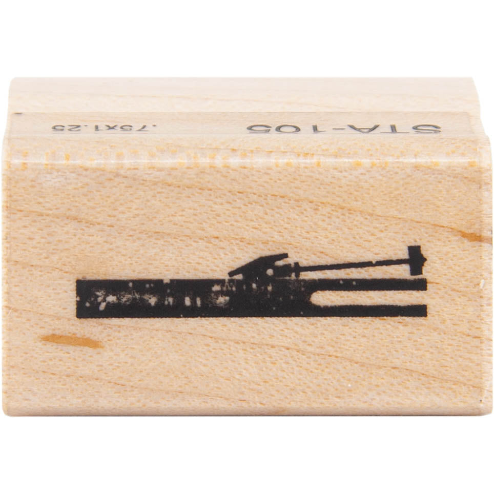 Stamp - handchime silhouette