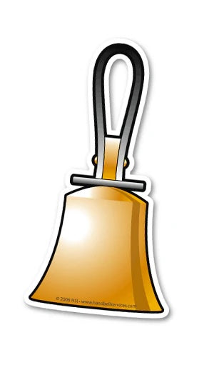 3.5" Handbell Vehicle Magnet