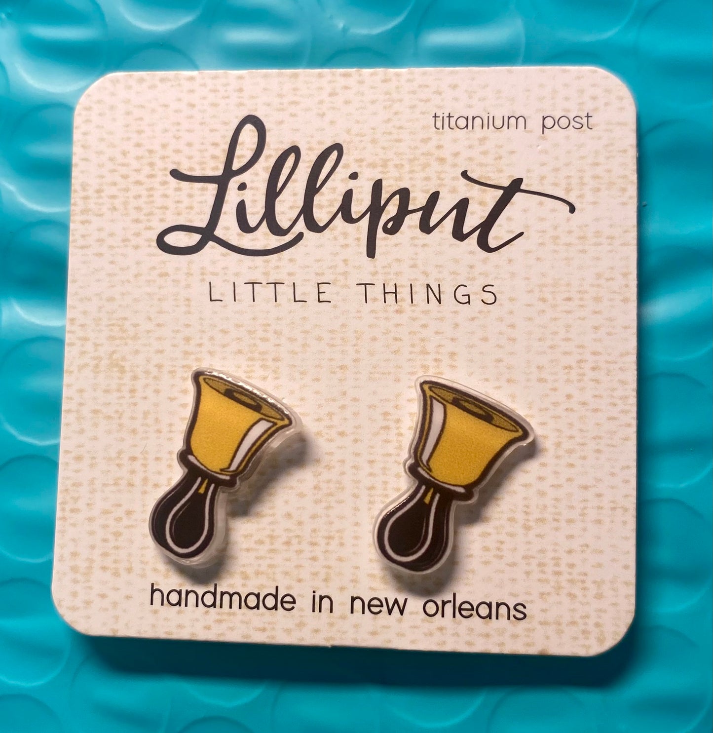 Lilliput Little Earrings - acrylic (LLT)