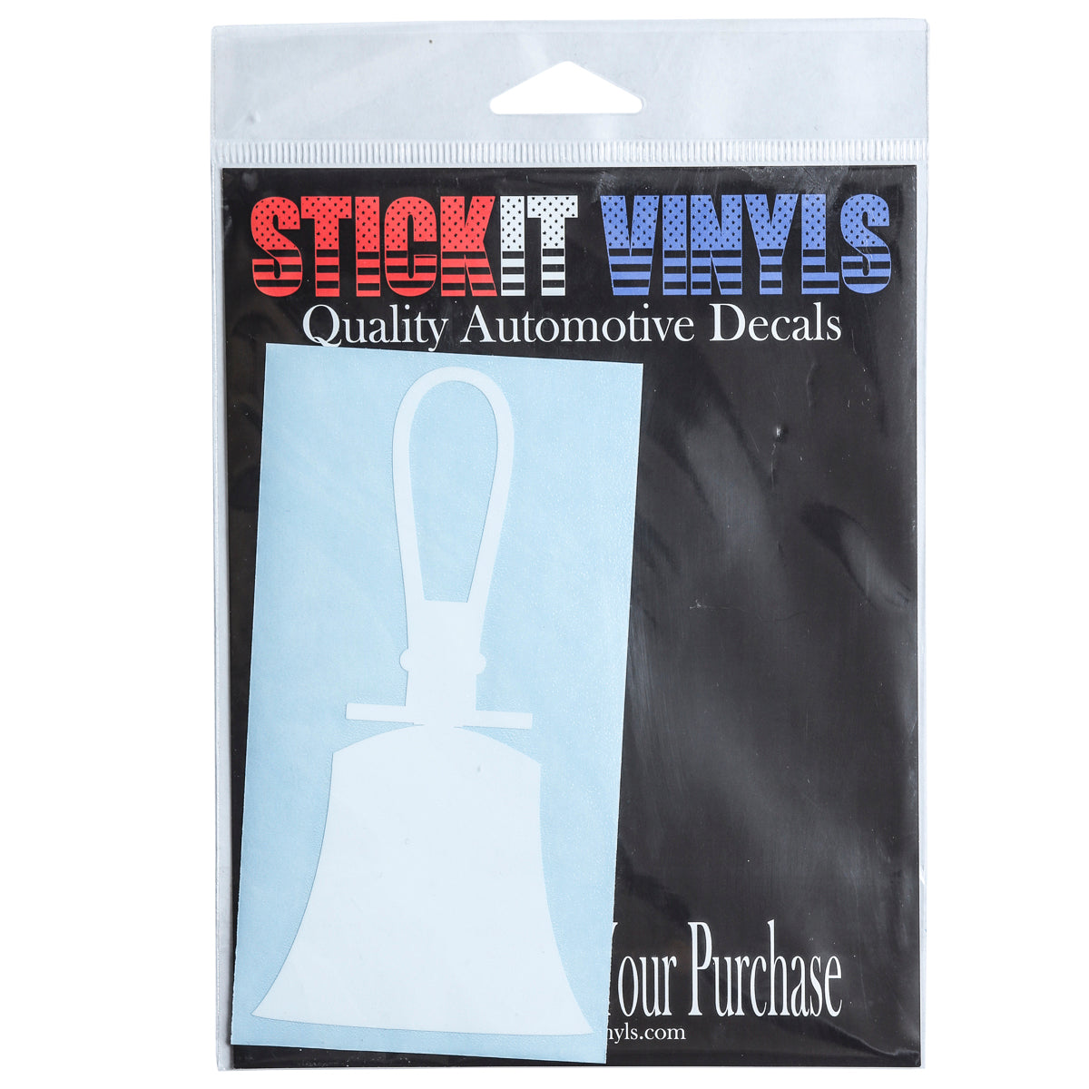 Automotive Decal - handbell, 5in.