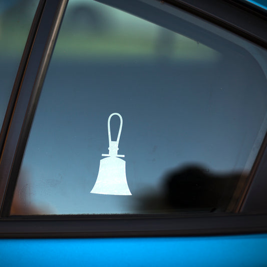 Automotive Decal - handbell, 3in.