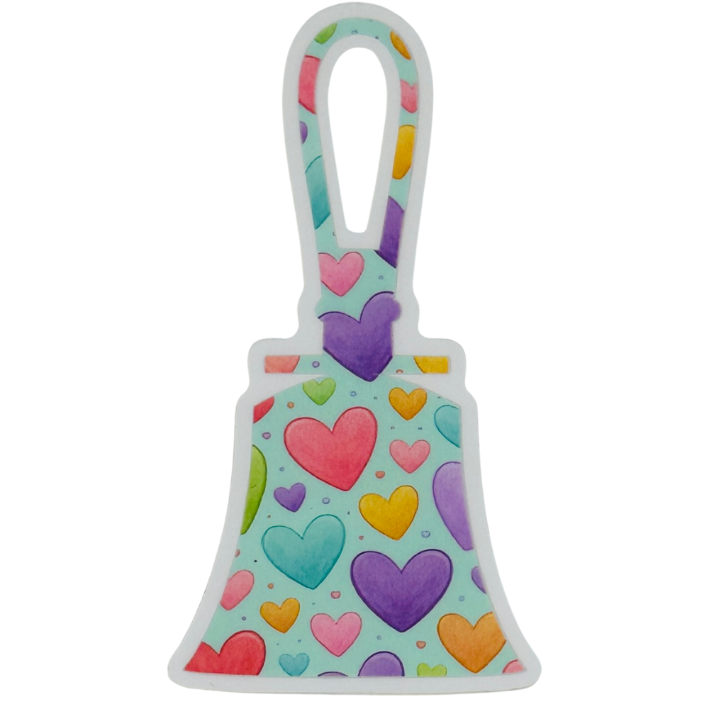 Handbell Silhouette Decal – 3 in.