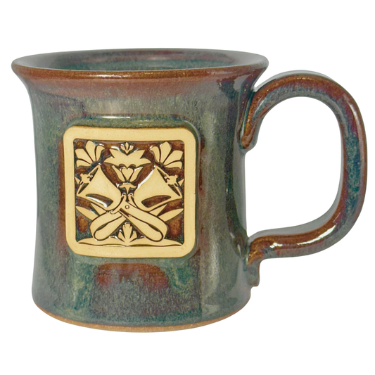 NEW! Handbell Mug - Bells in the Garden Medallion