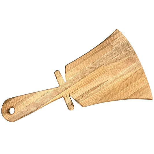 Handbell-shaped Cutting Board - Wood, Oak