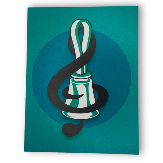 Handbell Notecards – Treble Clef & Bell