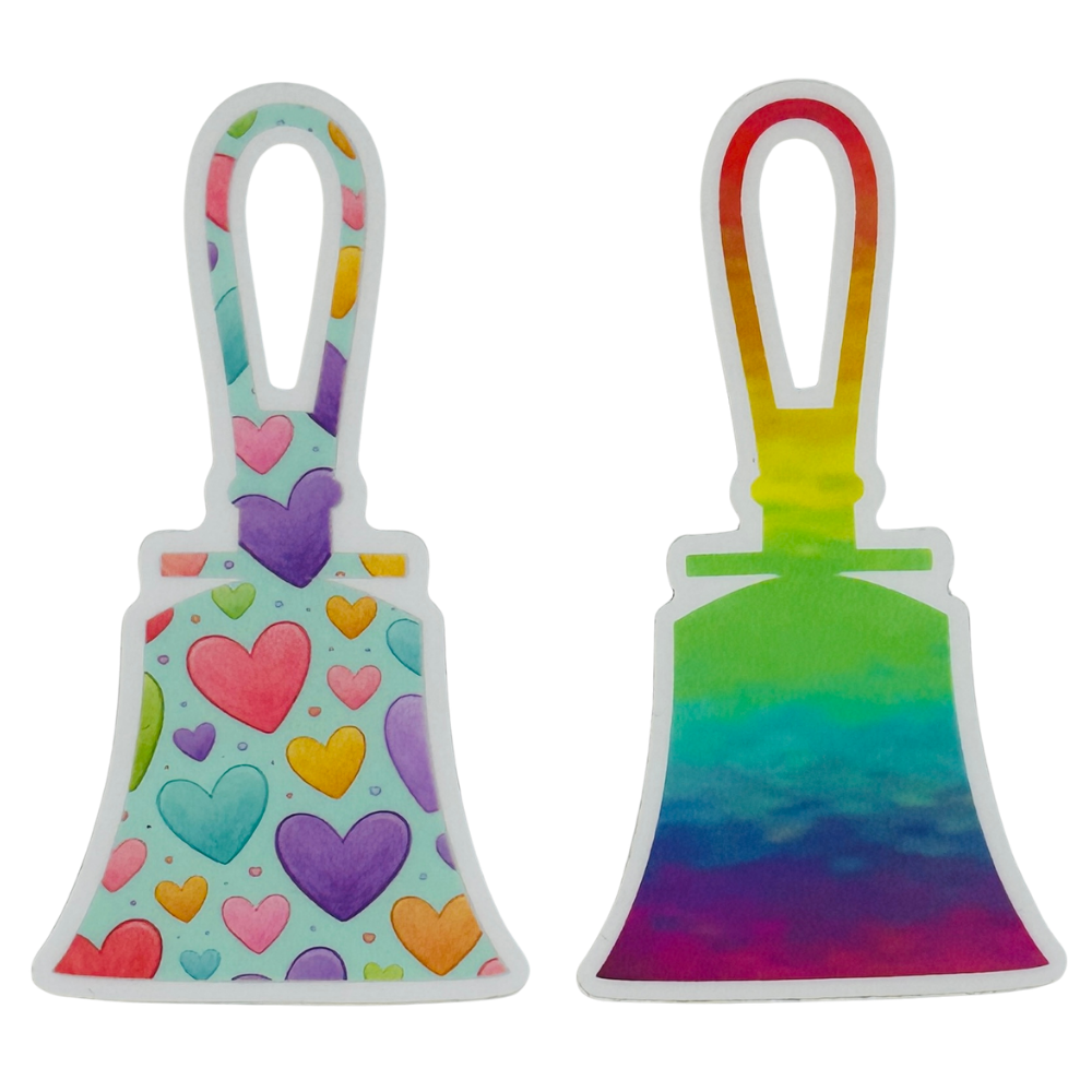 Handbell Silhouette Decal – 3 in.