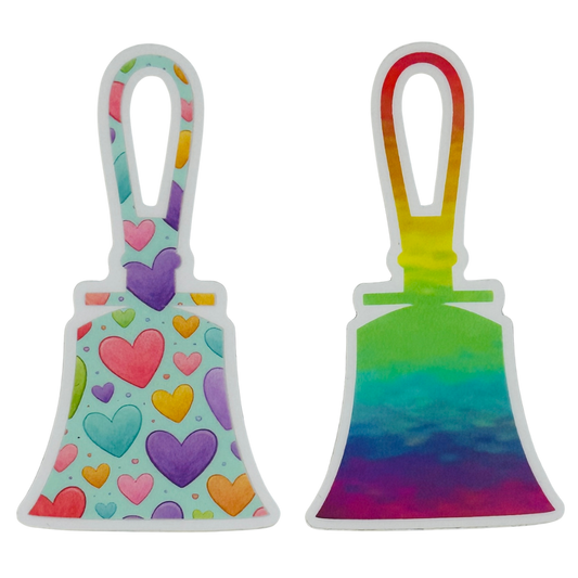Handbell Silhouette Decal – 3 in.