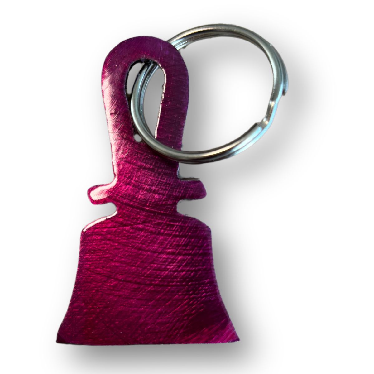 NEW!  Handbell Metal Cut Keyring