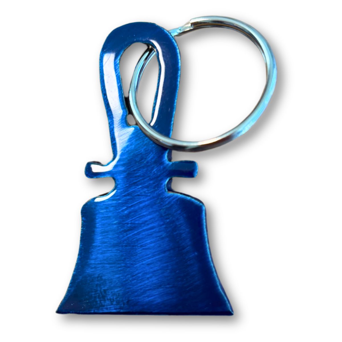 NEW!  Handbell Metal Cut Keyring