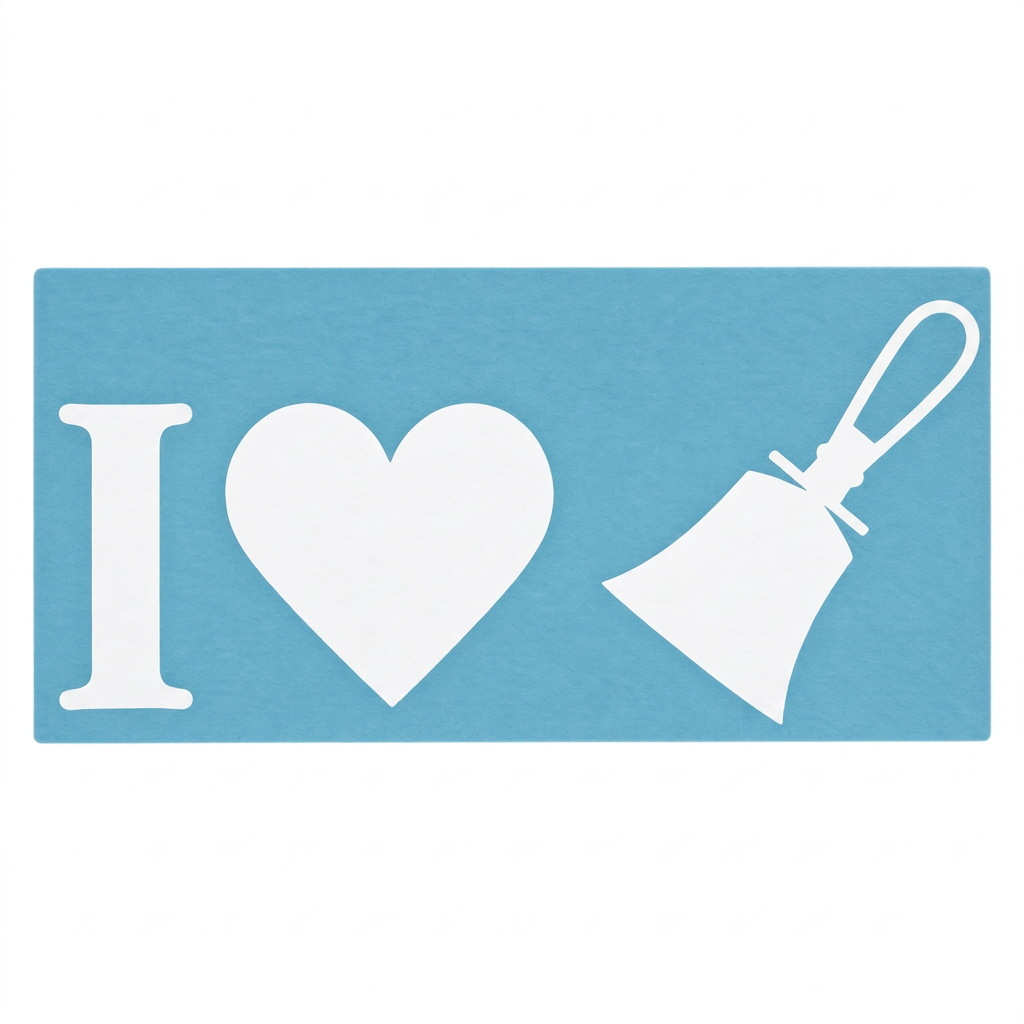 I Love Handbells Decal