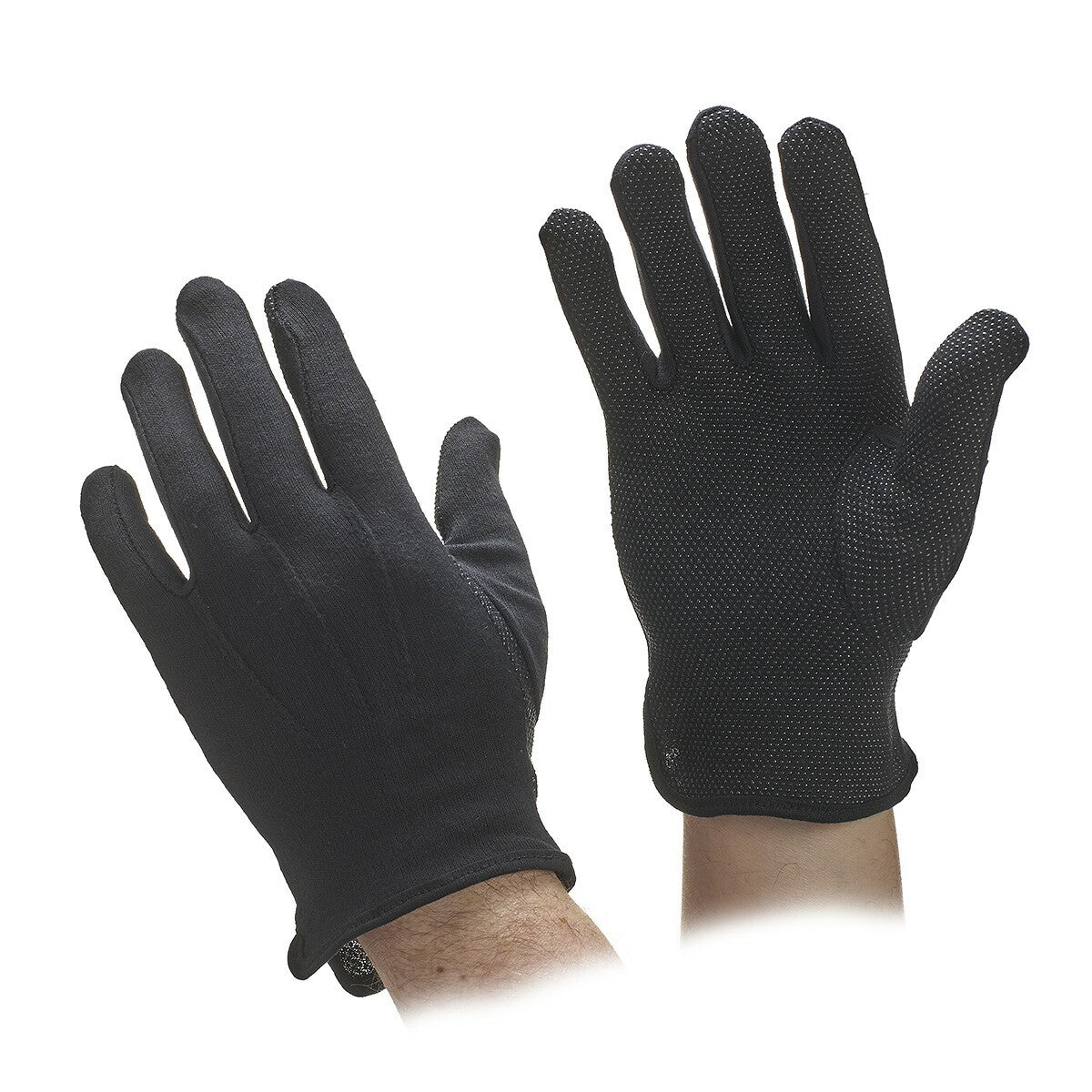 Cotton Performance Gloves - black