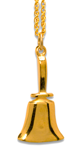 Handbell Charm, with 18in. chain, GV