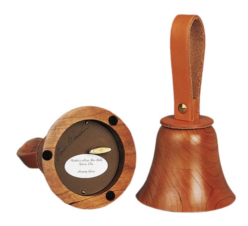 Wooden Music Box Bell - with engraving