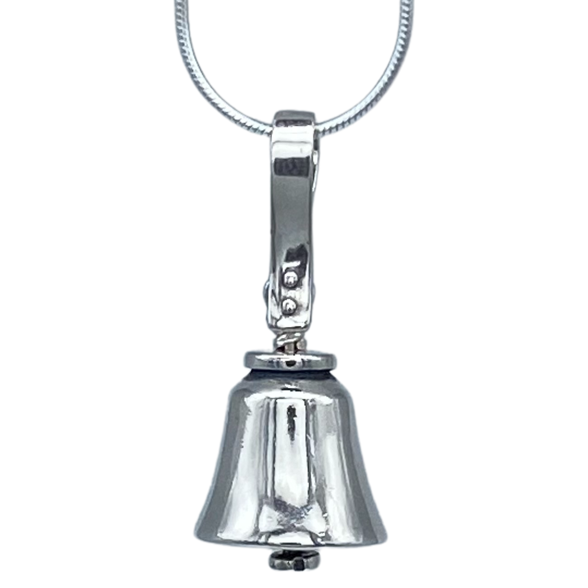 English Handbell Pendant - sterling silver (JJB)
